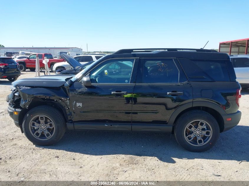 2024 Ford Bronco Sport Big Bend VIN: 3FMCR9B67RRE37821 Lot: 39562240