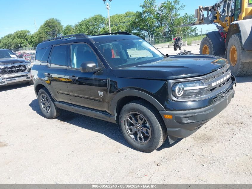 2024 Ford Bronco Sport Big Bend VIN: 3FMCR9B67RRE37821 Lot: 39562240