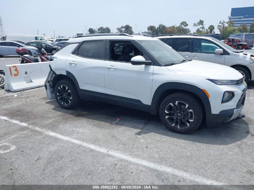 2022 Chevrolet Trailblazer Fwd Lt VIN: KL79MPSL8NB043909 Lot: 39562252