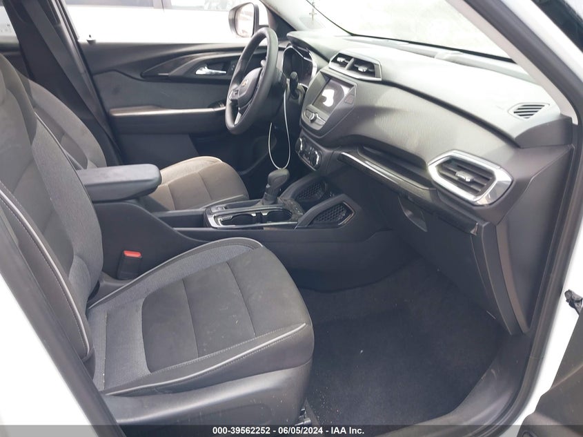VIN KL79MPSL8NB043909 2022 CHEVROLET TRAILBLAZER FWD LT
