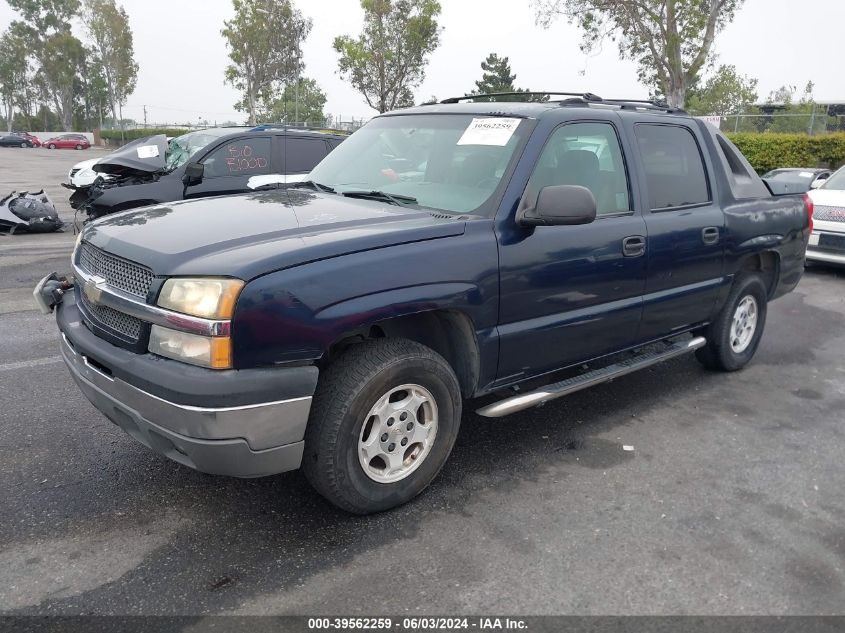 2004 Chevrolet Avalanche 1500 VIN: 3GNEC12T44G163138 Lot: 39562259