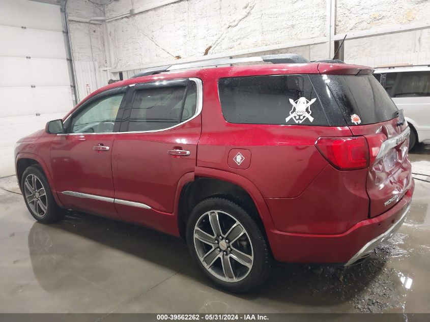 2019 GMC Acadia Denali VIN: 1GKKNXLSXKZ165959 Lot: 39562262