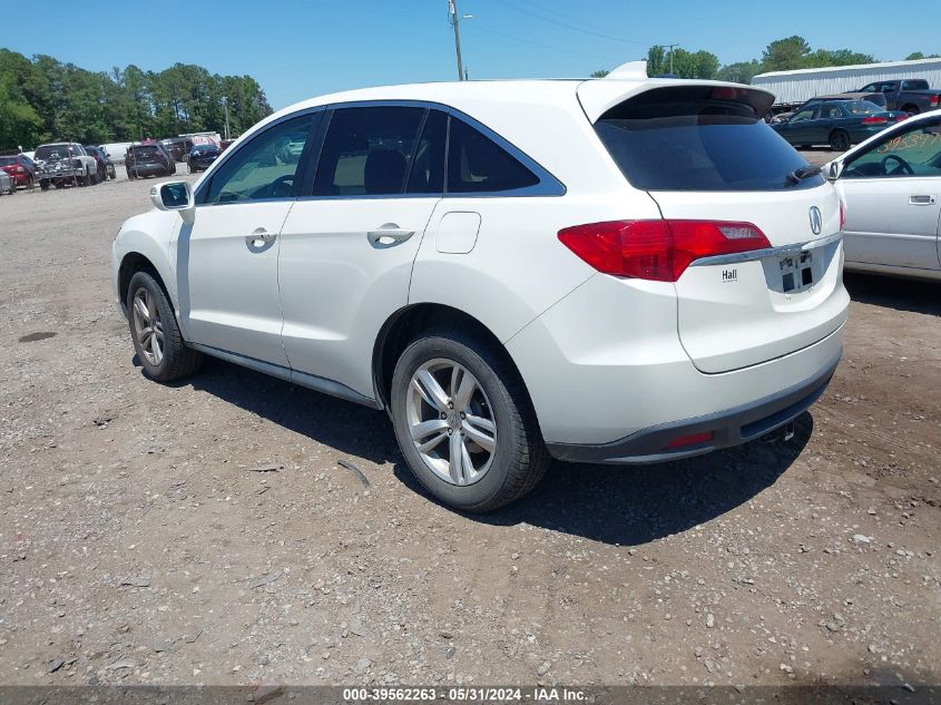 2014 Acura Rdx VIN: 5J8TB3H34EL000808 Lot: 39562263