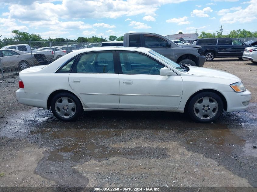 2003 Toyota Avalon Xls VIN: 4T1BF28B73U304850 Lot: 39562268