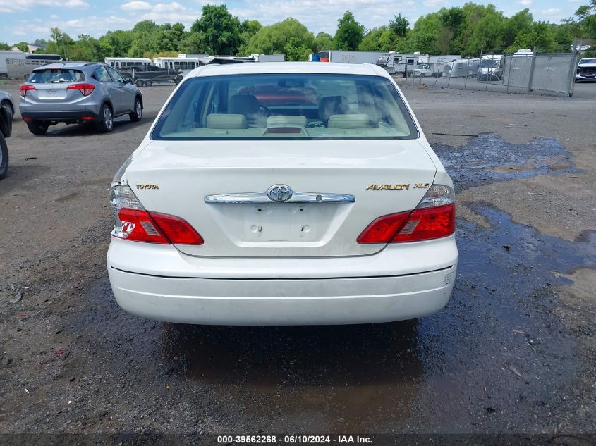 2003 Toyota Avalon Xls VIN: 4T1BF28B73U304850 Lot: 39562268