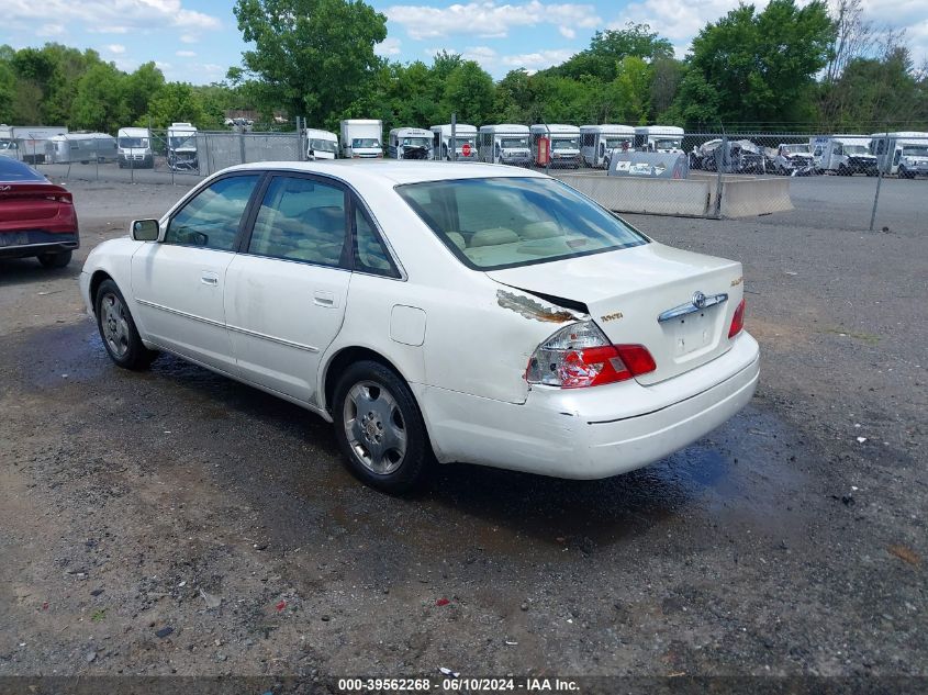 2003 Toyota Avalon Xls VIN: 4T1BF28B73U304850 Lot: 39562268