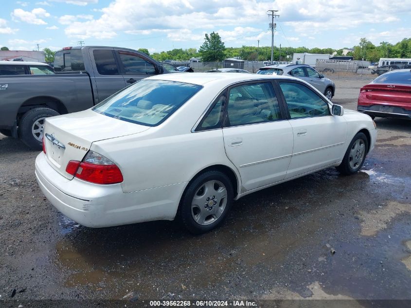 2003 Toyota Avalon Xls VIN: 4T1BF28B73U304850 Lot: 39562268