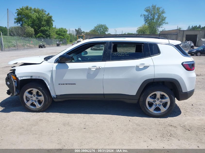 2024 Jeep Compass Latitude 4X4 VIN: 3C4NJDBN5RT606879 Lot: 39562276