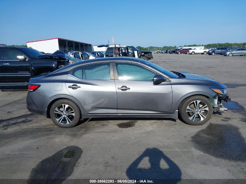 2020 Nissan Sentra Sv Xtronic Cvt VIN: 3N1AB8CV7LY210192 Lot: 39562293
