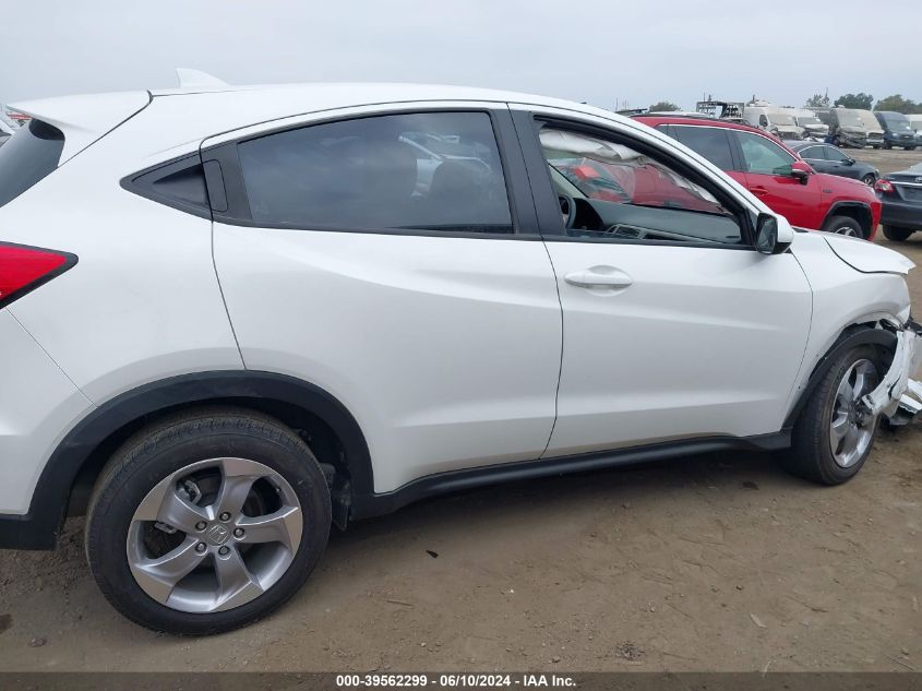 2022 Honda Hr-V 2Wd Lx VIN: 3CZRU5H32NM721880 Lot: 39562299