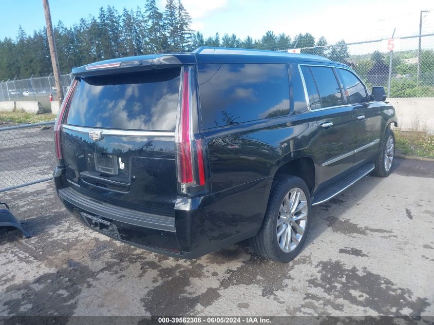 2018 Cadillac Escalade Esv Luxury VIN: 1GYS3HKJ7JR325823 Lot: 39562308