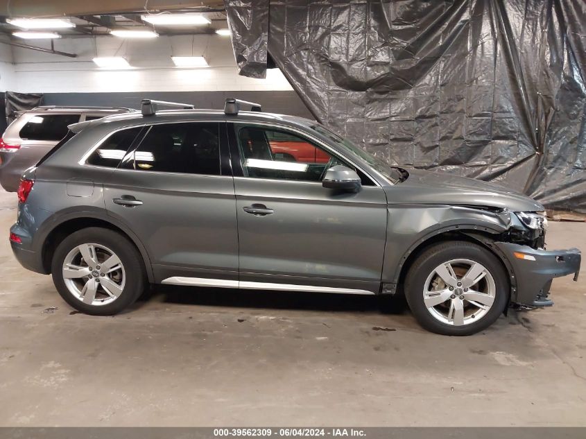 2019 Audi Q5 45 Premium VIN: WA1BNAFY1K2135745 Lot: 39562309