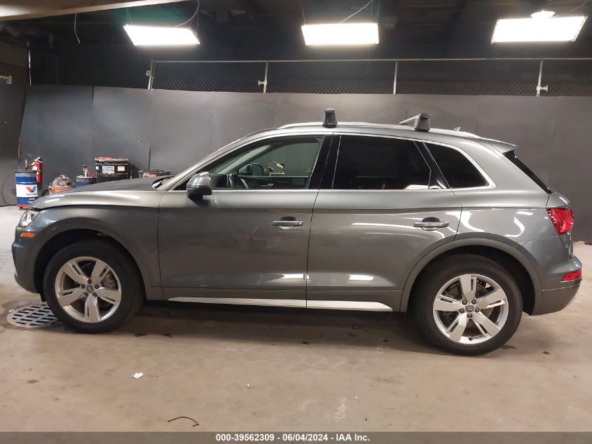 2019 Audi Q5 45 Premium VIN: WA1BNAFY1K2135745 Lot: 39562309