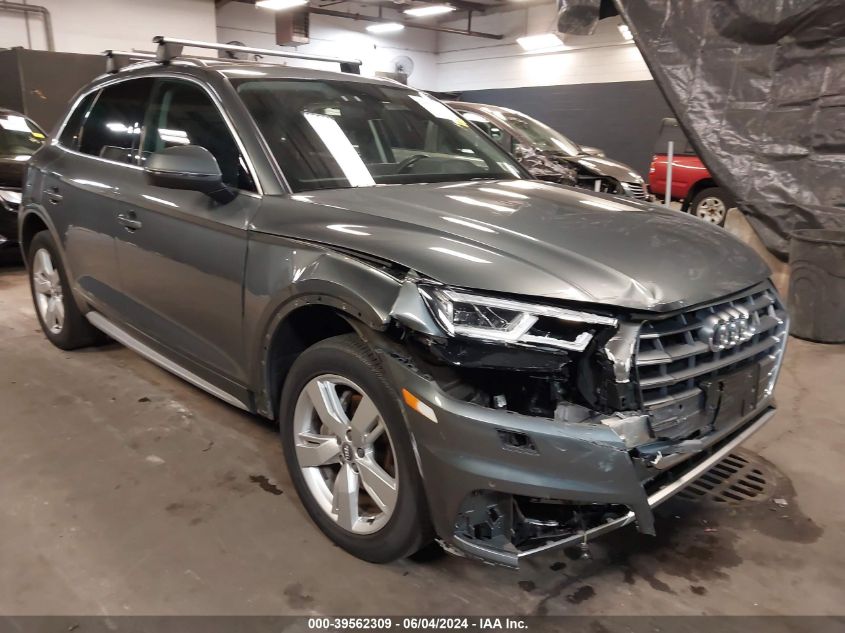 2019 Audi Q5 45 Premium VIN: WA1BNAFY1K2135745 Lot: 39562309