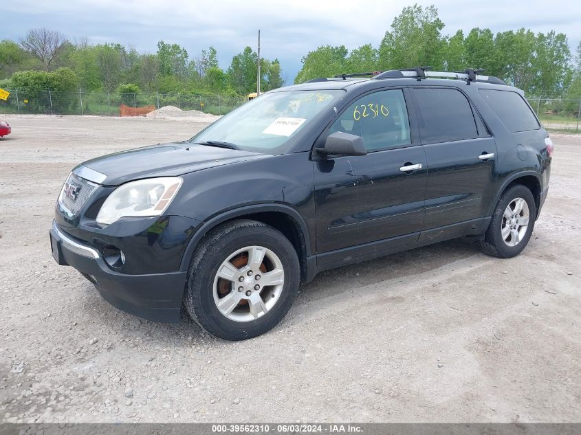 2011 GMC Acadia Sle VIN: 1GKKVPED8BJ254541 Lot: 39562310