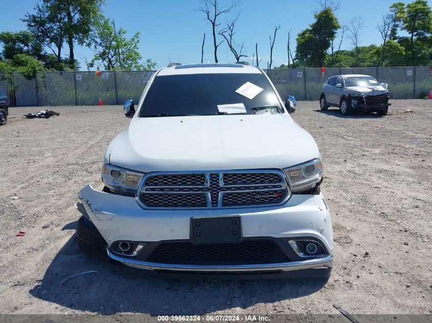 2018 Dodge Durango Citadel Awd VIN: 1C4RDJEG3JC187676 Lot: 39562324