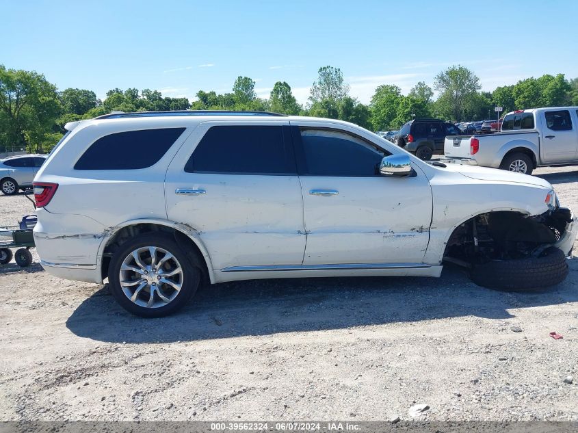 2018 Dodge Durango Citadel Awd VIN: 1C4RDJEG3JC187676 Lot: 39562324