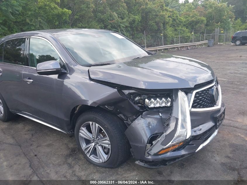 2020 Acura Mdx Standard VIN: 5J8YD4H31LL045997 Lot: 39562331