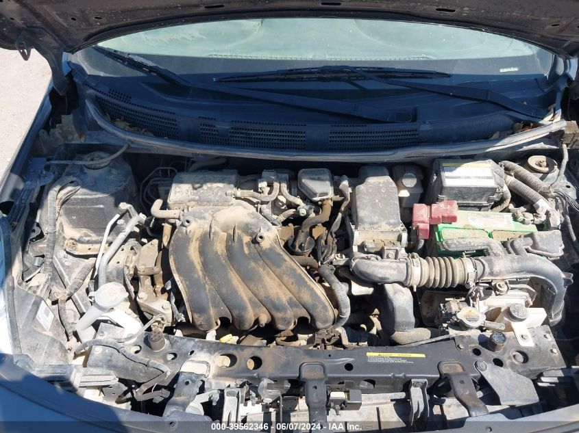 2016 Nissan Versa 1.6 Sv VIN: 3N1CN7AP1GL916124 Lot: 39562346