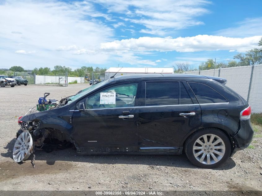 2013 Lincoln Mkx VIN: 2LMDJ8JKXDBL35851 Lot: 39562355