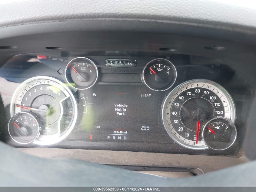 2014 Ram 1500 Big Horn VIN: 1C6RR7LT9ES472275 Lot: 39562359