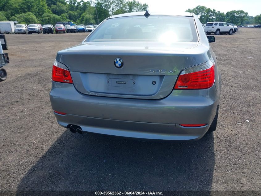 2008 BMW 535Xi VIN: WBANV93548CZ70444 Lot: 39562362