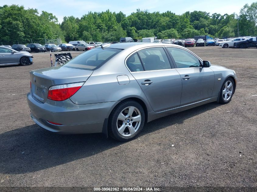 2008 BMW 535Xi VIN: WBANV93548CZ70444 Lot: 39562362