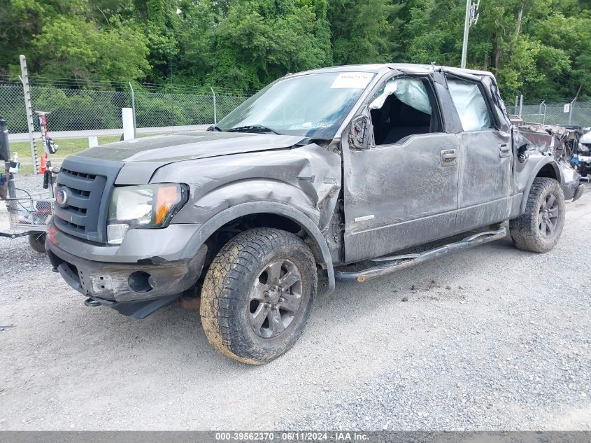 2011 Ford F150 Supercrew VIN: 1FTFW1ET2BFB64237 Lot: 39562370