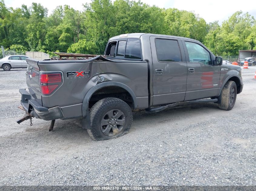 2011 Ford F150 Supercrew VIN: 1FTFW1ET2BFB64237 Lot: 39562370