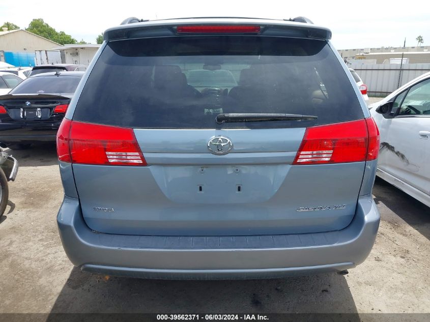 2004 Toyota Sienna Xle VIN: 5TDZA22C94S087911 Lot: 39562371