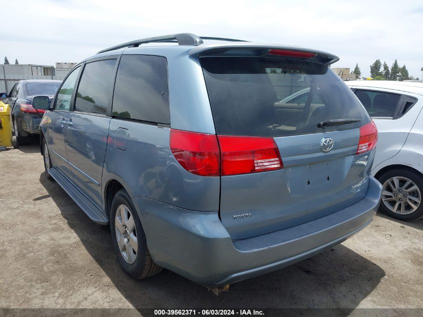 2004 Toyota Sienna Xle VIN: 5TDZA22C94S087911 Lot: 39562371