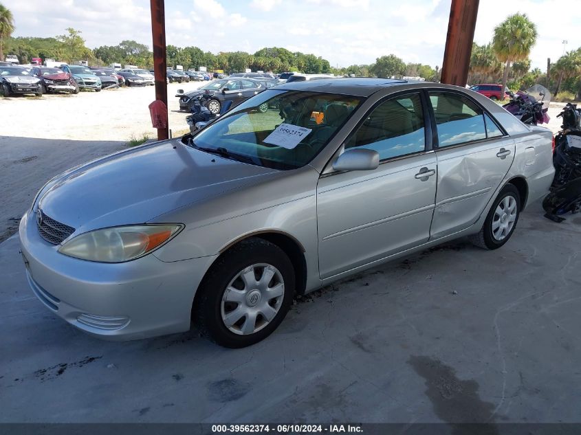 2003 Toyota Camry Le VIN: 4T1BE32K63U717098 Lot: 39562374