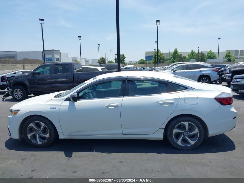 2019 Honda Insight Ex VIN: 19XZE4F56KE004034 Lot: 39562387