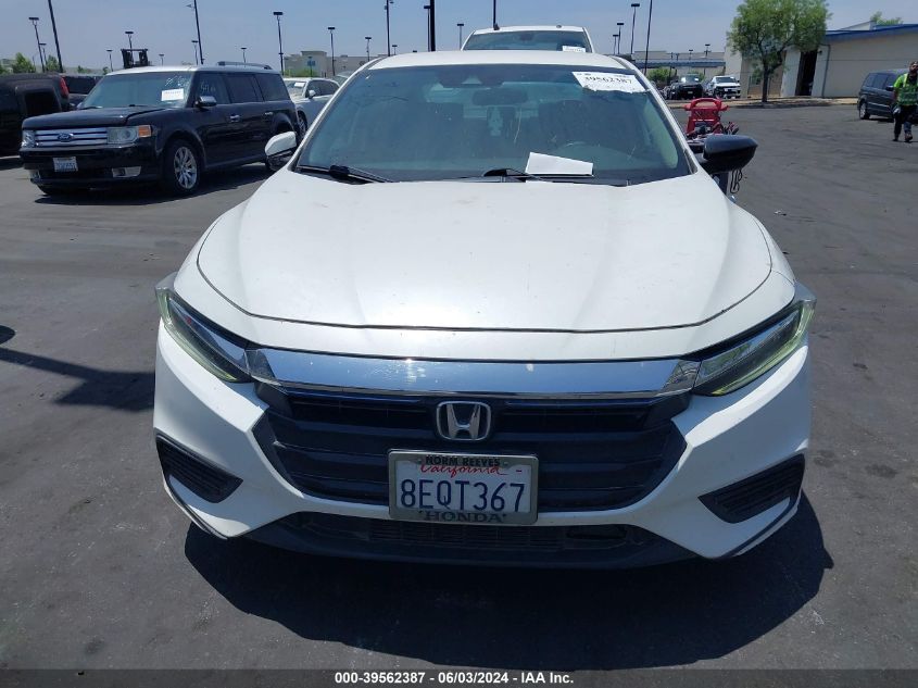 2019 Honda Insight Ex VIN: 19XZE4F56KE004034 Lot: 39562387