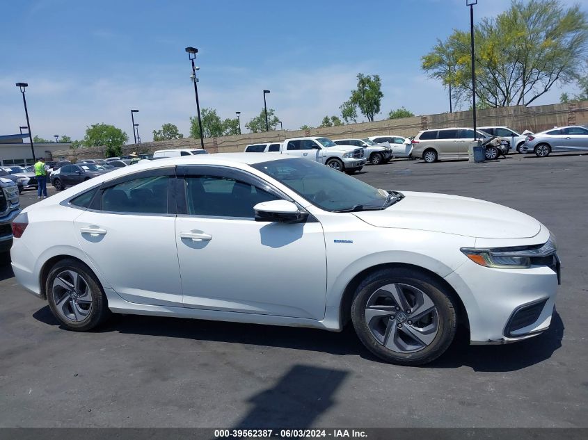 2019 Honda Insight Ex VIN: 19XZE4F56KE004034 Lot: 39562387