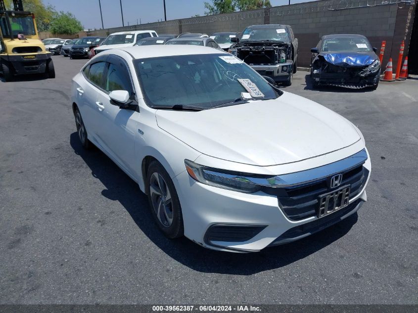 2019 Honda Insight Ex VIN: 19XZE4F56KE004034 Lot: 39562387