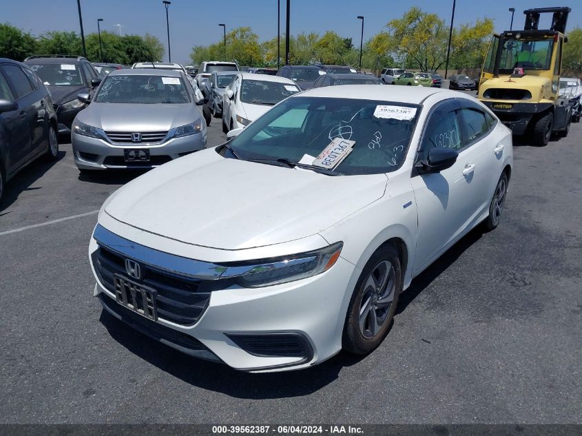 2019 Honda Insight Ex VIN: 19XZE4F56KE004034 Lot: 39562387