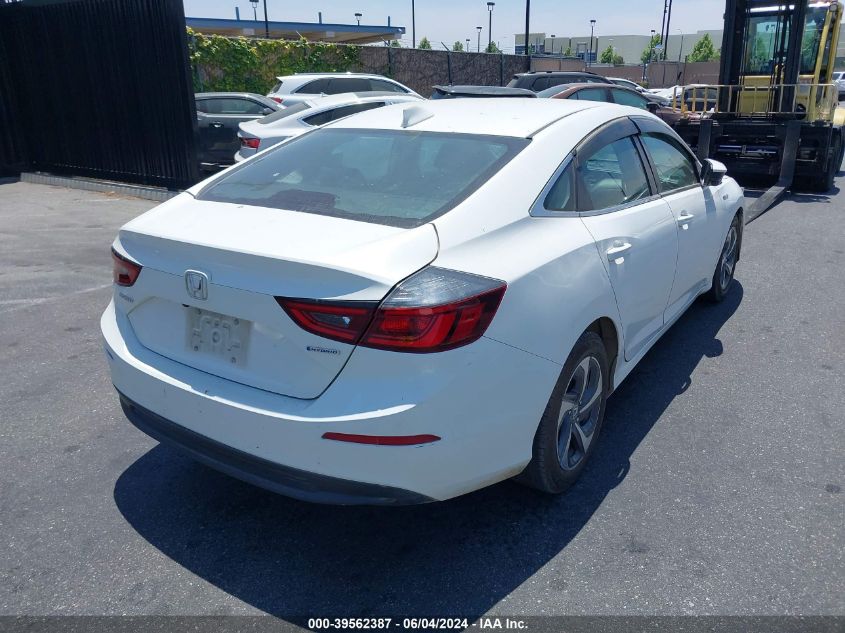 2019 Honda Insight Ex VIN: 19XZE4F56KE004034 Lot: 39562387