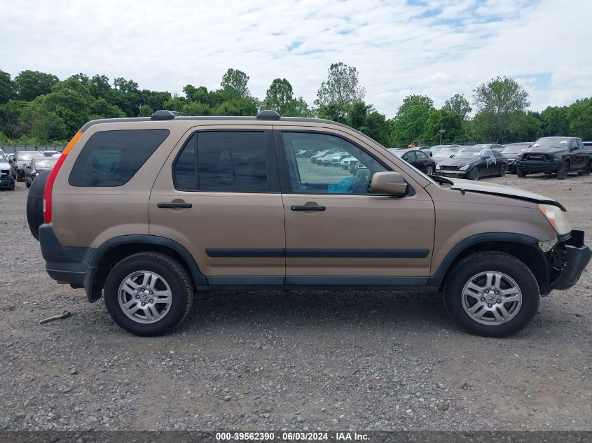 2004 Honda Cr-V Ex VIN: SHSRD788344220408 Lot: 39562390