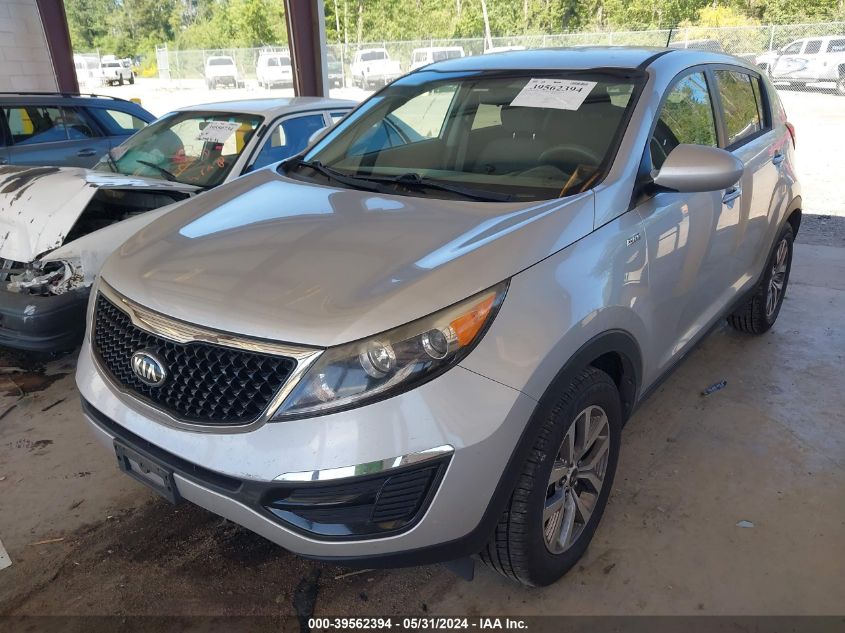 2016 Kia Sportage Lx VIN: KNDPBCAC9G7844512 Lot: 39562394