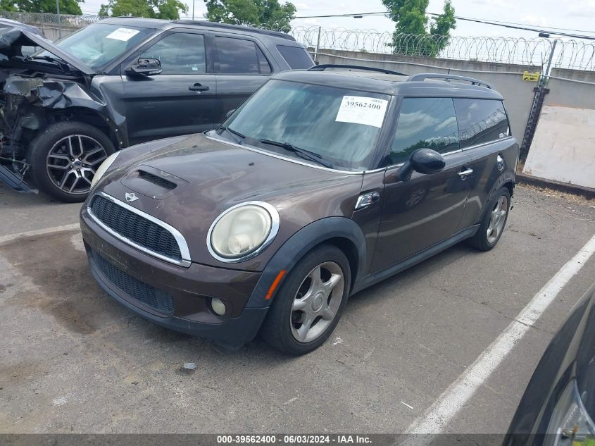 2010 Mini Cooper S Clubman VIN: WMWMM3C59ATP76588 Lot: 39562400