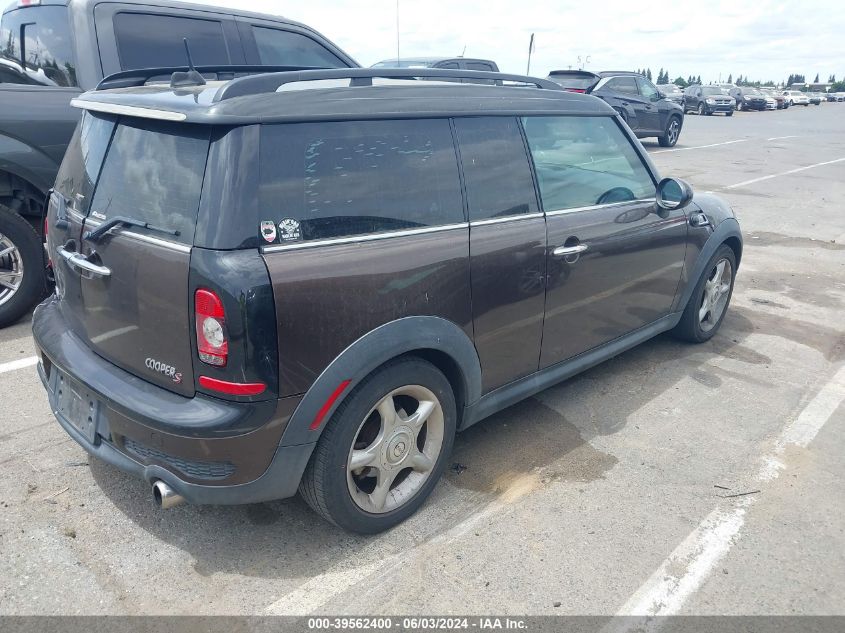 2010 Mini Cooper S Clubman VIN: WMWMM3C59ATP76588 Lot: 39562400