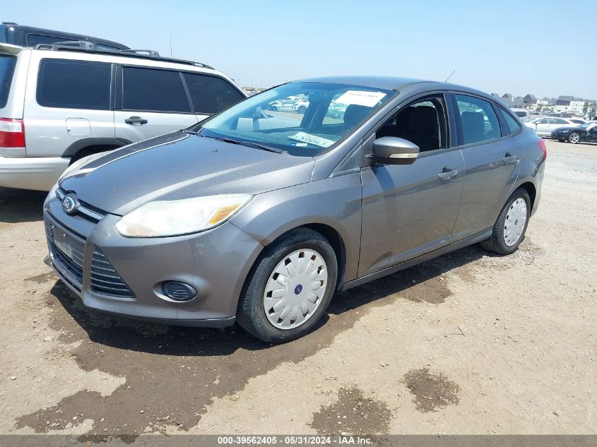 2013 Ford Focus Se VIN: 1FADP3F27DL221922 Lot: 39562405