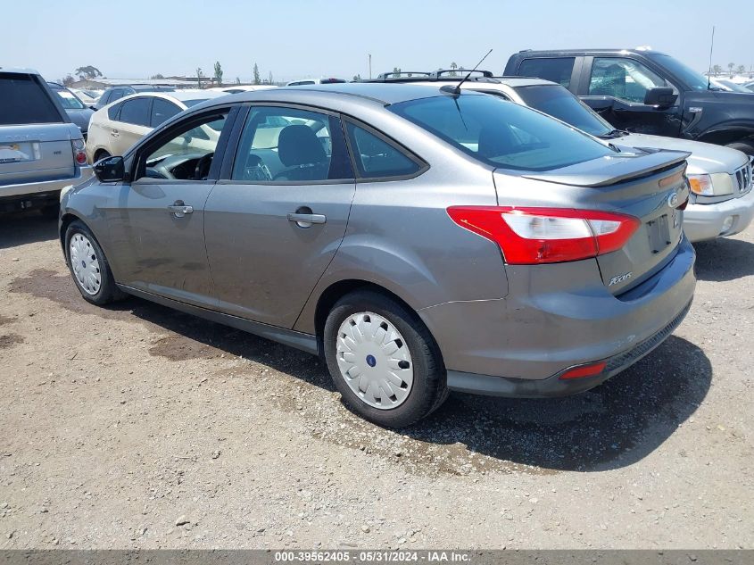 2013 Ford Focus Se VIN: 1FADP3F27DL221922 Lot: 39562405