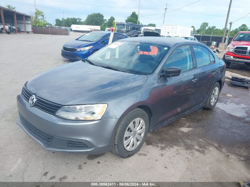 2014 Volkswagen Jetta 2.0L S VIN: 3VW1K7AJ8EM275275 Lot: 39562411