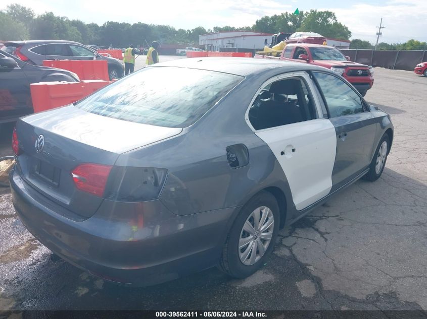 2014 Volkswagen Jetta 2.0L S VIN: 3VW1K7AJ8EM275275 Lot: 39562411