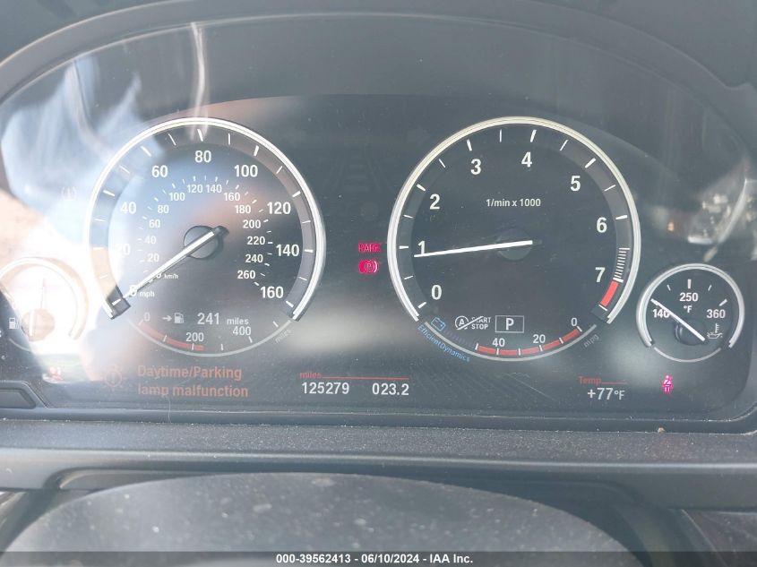 2013 BMW 535I xDrive VIN: WBAFU7C53DDU67486 Lot: 39562413