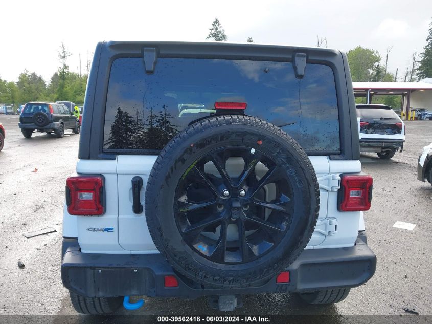 2023 Jeep Wrangler 4Xe Sahara 4X4 VIN: 1C4JJXP65PW699184 Lot: 39562418