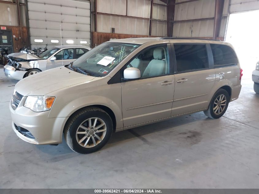 2014 Dodge Grand Caravan Sxt VIN: 2C4RDGCG7ER137821 Lot: 39562421