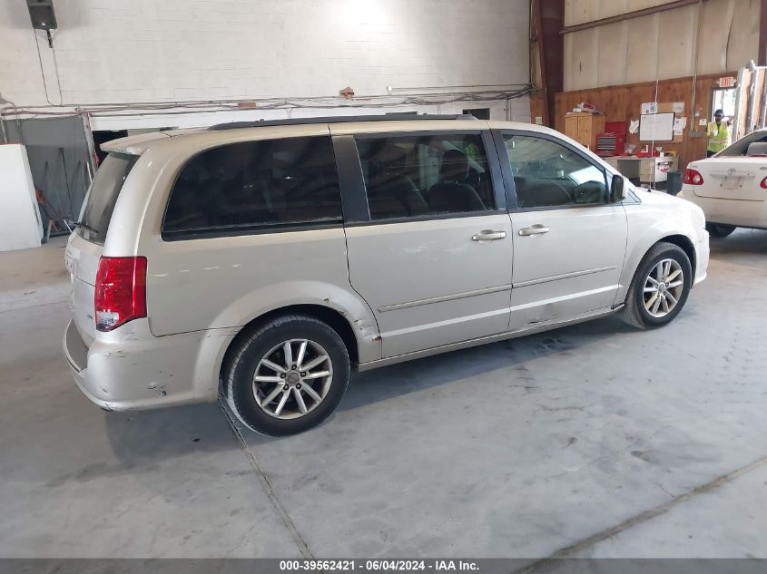 2014 Dodge Grand Caravan Sxt VIN: 2C4RDGCG7ER137821 Lot: 39562421